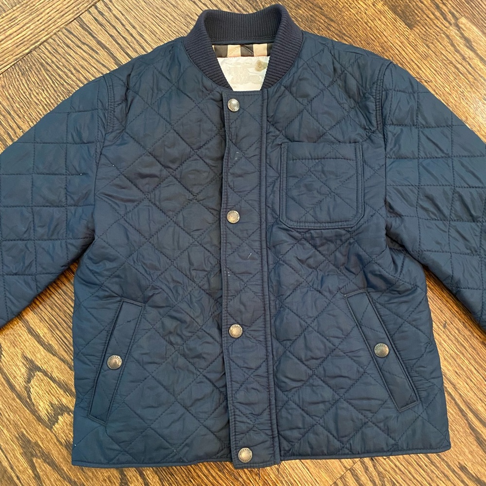 Burberry quilted jacket children’s size 6
